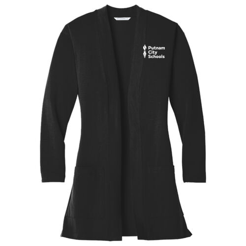 EMBROIDERED - Port Authority ® Women's Concept Long Pocket Cardigan Thumbnail